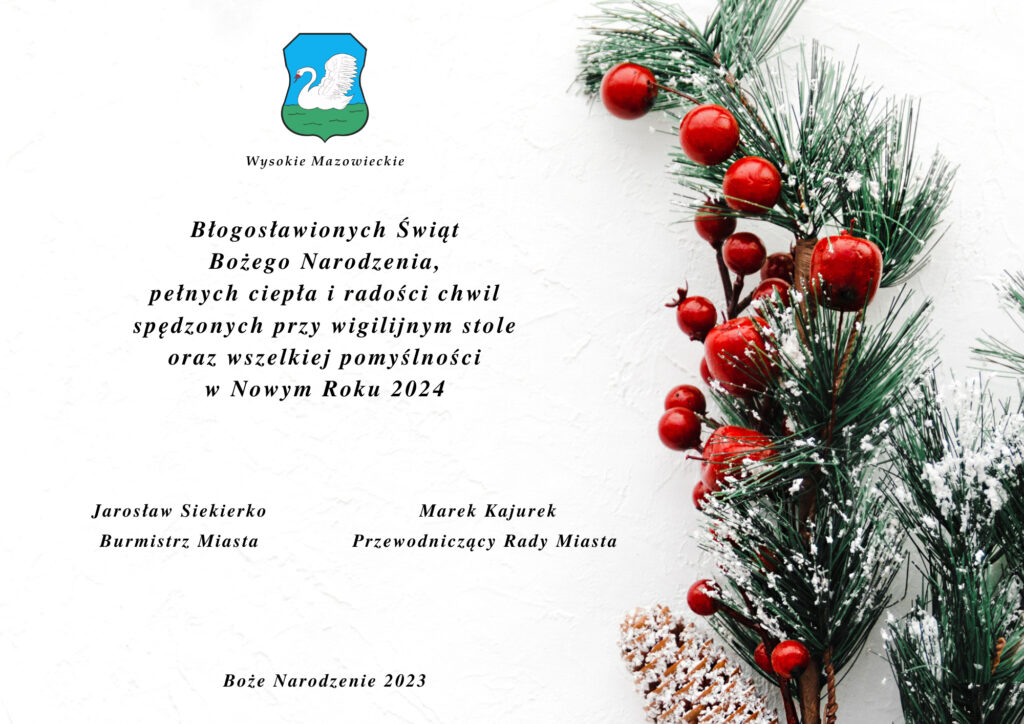 Życzenia świąteczne 2023